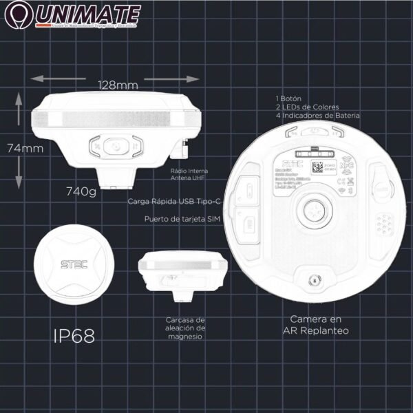 5_Receptor GNSS STEC Modelo SV1 Receptor GNSS STEC Modelo SV1