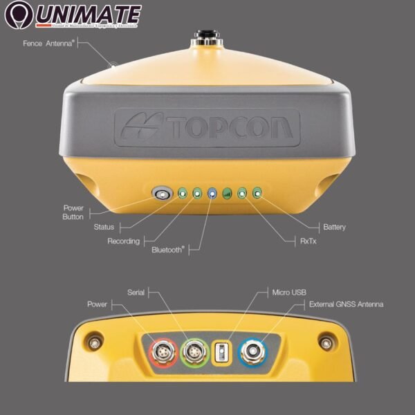 5_Receptor GNSS Topcon Modelo Hiper VR Receptor GNSS Topcon Modelo Hiper VR