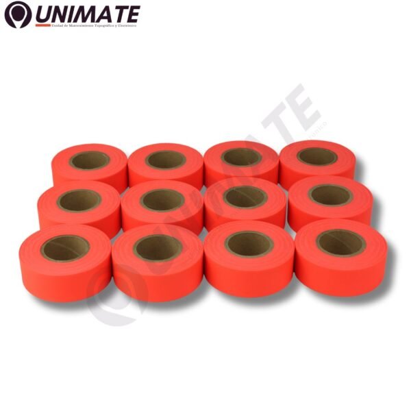 Cinta Flagging Para Marcaje (12 piezas)